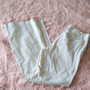 Stylish White Curdoroy Pants